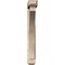 Ekena Millwork Thorton Craftsman Smooth Bracket w/ Offset Brace, Douglas Fir, 5 1/2"W x 30"D x 42"H BKT0604X30X42THR04SDF - alternate 3